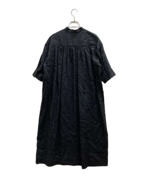 JOHN SMEDLEY（ジョンスメドレー）JOHN SMEDLEY (ジョンスメドレー) リネンワンピース ブラック サイズ:表記なしの古着・服飾アイテム