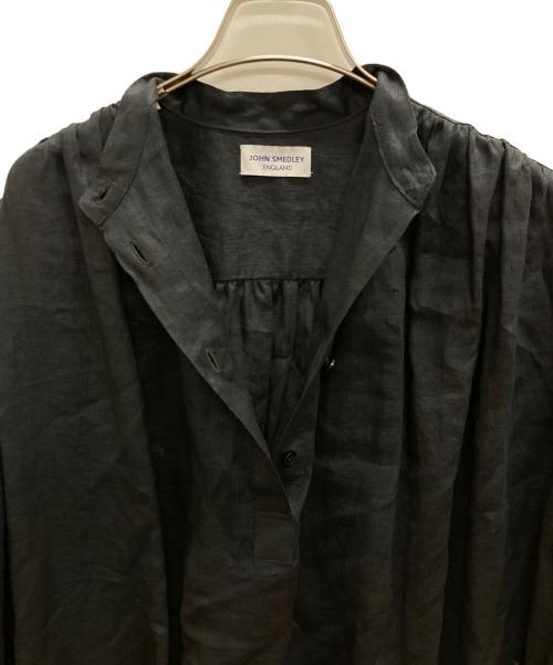 JOHN SMEDLEY（ジョンスメドレー）JOHN SMEDLEY (ジョンスメドレー) リネンワンピース ブラック サイズ:表記なしの古着・服飾アイテム
