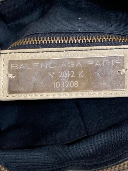 BALENCIAGA（バレンシアガ）BALENCIAGA (バレンシアガ) 2WAYバッグ ベージュの古着・服飾アイテム