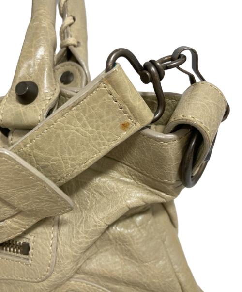 BALENCIAGA（バレンシアガ）BALENCIAGA (バレンシアガ) 2WAYバッグ ベージュの古着・服飾アイテム