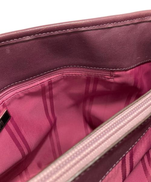 TUMI（トゥミ）TUMI (トゥミ) ハンドバッグ ピンクの古着・服飾アイテム