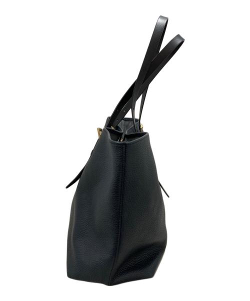 GLOBE-TROTTER（グローブトロッター）GLOBE-TROTTER (グローブトロッター) トートバッグ ネイビーの古着・服飾アイテム