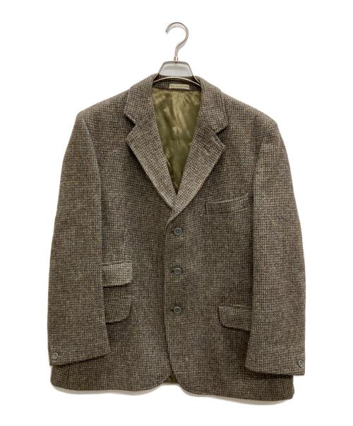 INVERALLAN（インバーアラン）INVERALLAN (インバーアラン) Harris Tweed (ハリスツイード) ウールテーラードジャケット カーキ サイズ:表記なしの古着・服飾アイテム