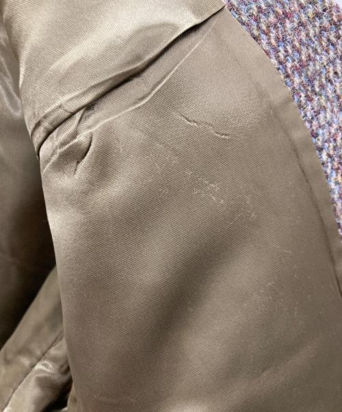 INVERALLAN（インバーアラン）INVERALLAN (インバーアラン) Harris Tweed (ハリスツイード) ウールテーラードジャケット カーキ サイズ:表記なしの古着・服飾アイテム