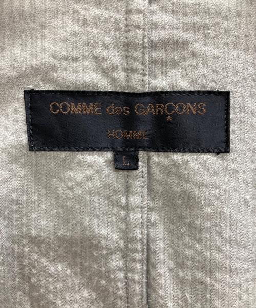 COMME des GARCONS HOMME（コムデギャルソン オム）COMME des GARCONS HOMME (コムデギャルソン オム) テーラードジャケット グレー サイズ:Lの古着・服飾アイテム