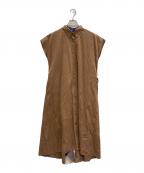 BLUE LABEL CRESTBRIDGEブルーレーベルクレストブリッジ）の古着「ワンピース」｜ベージュ