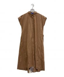BLUE LABEL CRESTBRIDGE（ブルーレーベルクレストブリッジ）の古着「ワンピース」｜ベージュ