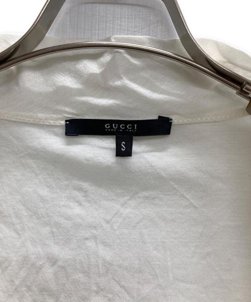 GUCCI（グッチ）GUCCI (グッチ) LONG SLEEVE CUTSEW ホワイト サイズ:Sの古着・服飾アイテム