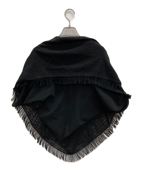 ISSEY MIYAKE（イッセイミヤケ）ISSEY MIYAKE (イッセイミヤケ) フリンジカーディガン ブラック サイズ:2の古着・服飾アイテム