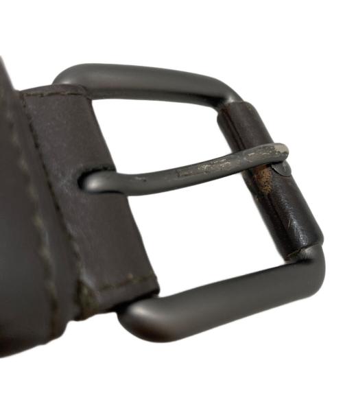 BOTTEGA VENETA（ボッテガベネタ）BOTTEGA VENETA (ボッテガベネタ) イントレチャー ベルト ブラウン サイズ:95CM　38INの古着・服飾アイテム