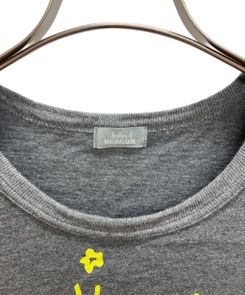 kolor/BEACON（カラービーコン）kolor/BEACON (カラービーコン) Tシャツ グレー サイズ:3の古着・服飾アイテム