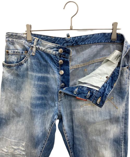 DSQUARED2（ディースクエアード）DSQUARED2 (ディースクエアード) Roadie Jean ブルー サイズ:50の古着・服飾アイテム