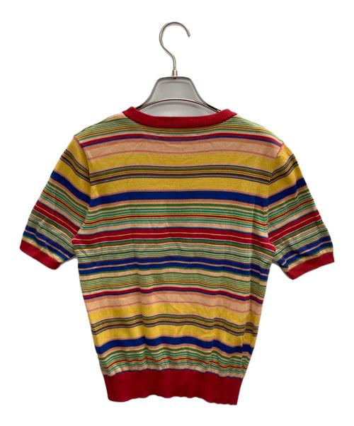 CABAN（キャバン）CABaN (キャバン) マルチボーダー クルーネックプルオーバー マルチカラー サイズ:Fの古着・服飾アイテム