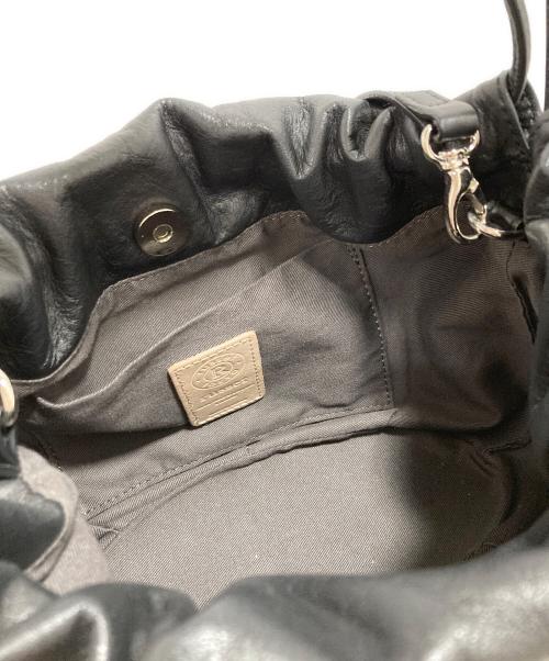 russet（ラシット）russet (ラシット) 4way巾着ショルダーバッグ ブラックの古着・服飾アイテム