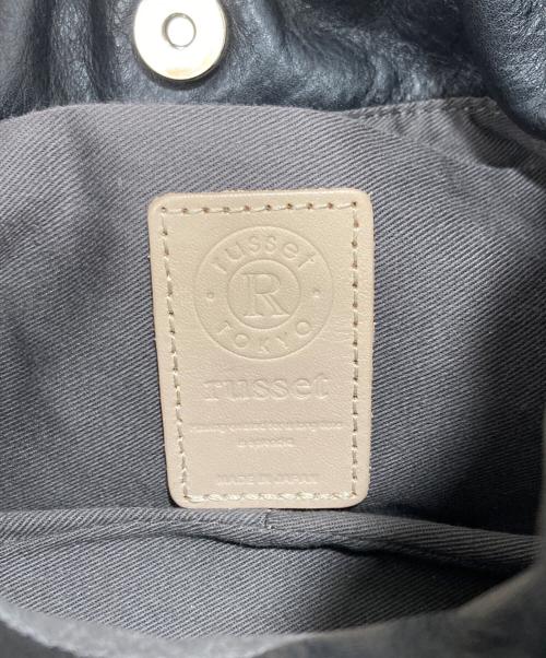 russet（ラシット）russet (ラシット) 4way巾着ショルダーバッグ ブラックの古着・服飾アイテム