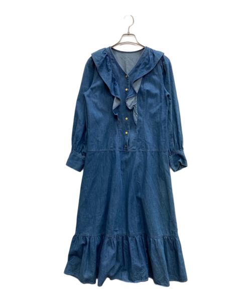 Diagram（ダイアグラム）Diagram (ダイアグラム) ワンピース インディゴ サイズ:38の古着・服飾アイテム