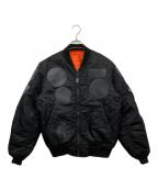 AVIREXアヴィレックス）の古着「MA-1ジャケット」｜ブラック