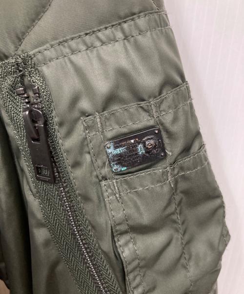 DIESEL（ディーゼル）DIESEL (ディーゼル) 切替パーカー ネイビー サイズ:Sの古着・服飾アイテム