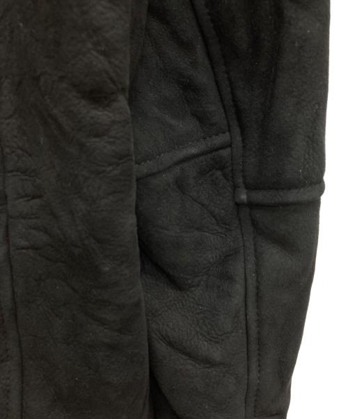 DOLCE & GABBANA（ドルチェ＆ガッバーナ）DOLCE & GABBANA (ドルチェ＆ガッバーナ) ラムレザージャケット ブラック サイズ:48の古着・服飾アイテム