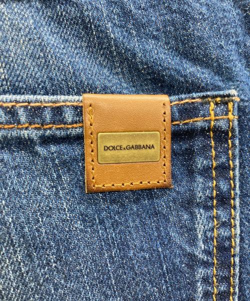 DOLCE & GABBANA（ドルチェ＆ガッバーナ）DOLCE & GABBANA (ドルチェ＆ガッバーナ) デニムパンツ インディゴ サイズ:48の古着・服飾アイテム