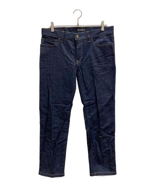DOLCE & GABBANA（ドルチェ＆ガッバーナ）DOLCE & GABBANA (ドルチェ＆ガッバーナ) デニムパンツ インディゴ サイズ:48の古着・服飾アイテム
