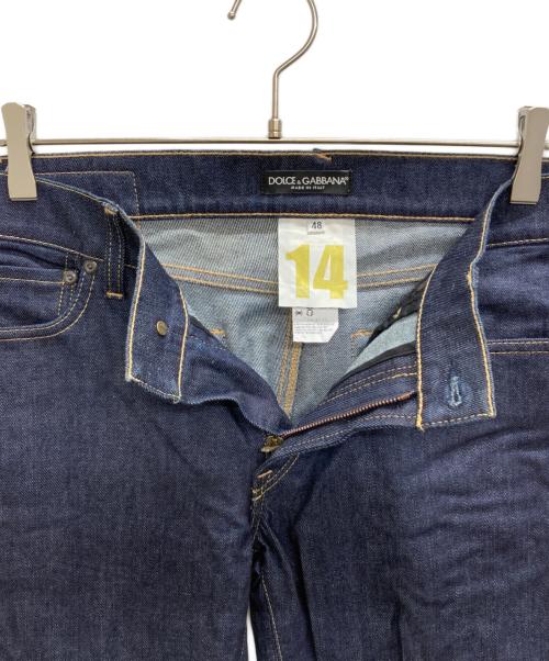 DOLCE & GABBANA（ドルチェ＆ガッバーナ）DOLCE & GABBANA (ドルチェ＆ガッバーナ) デニムパンツ インディゴ サイズ:48の古着・服飾アイテム