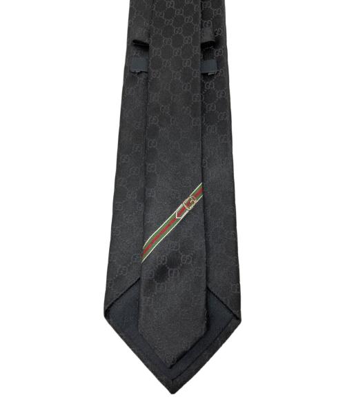 GUCCI（グッチ）GUCCI (グッチ) ネクタイ ブラック サイズ:不明の古着・服飾アイテム