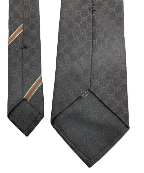 GUCCI（グッチ）GUCCI (グッチ) ネクタイ ブラック サイズ:不明の古着・服飾アイテム