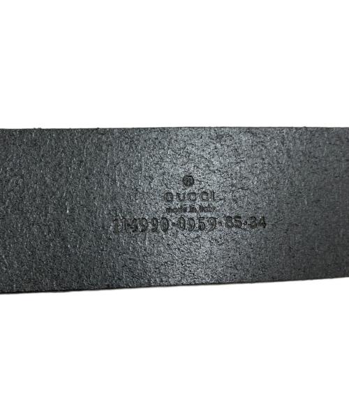 GUCCI（グッチ）GUCCI (グッチ) ベルト ブラックの古着・服飾アイテム