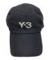 中古・古着 Y-3 (ワイスリー) キャップ ブラック サイズ:58㎝：4500円