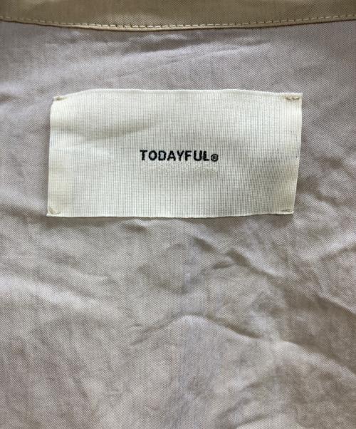 TODAYFUL（トゥデイフル）TODAYFUL (トゥデイフル) シャンブレー ポケット シャツ ベージュ サイズ:Fの古着・服飾アイテム