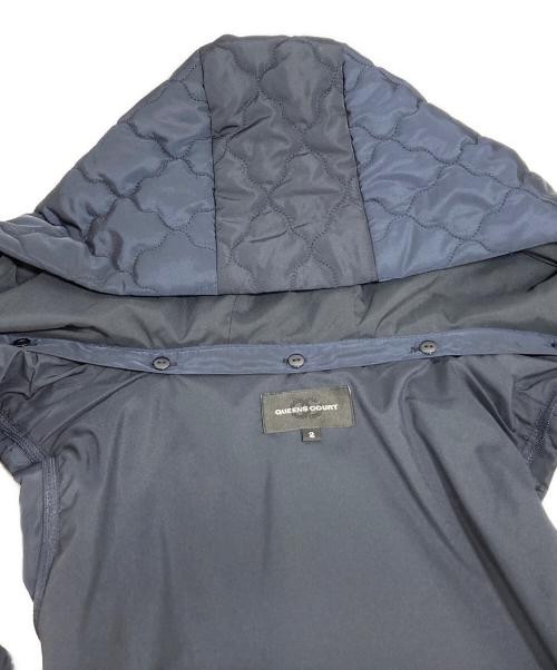 QUEENS COURT（クイーンズコート）QUEENS COURT (クイーンズコート) ４ＷＡＹブルゾン ネイビー サイズ:2の古着・服飾アイテム