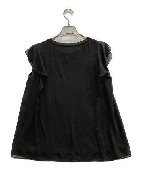 ANAYI（アナイ）ANAYI (アナイ) ノースリーブブラウス ブラック サイズ:38の古着・服飾アイテム