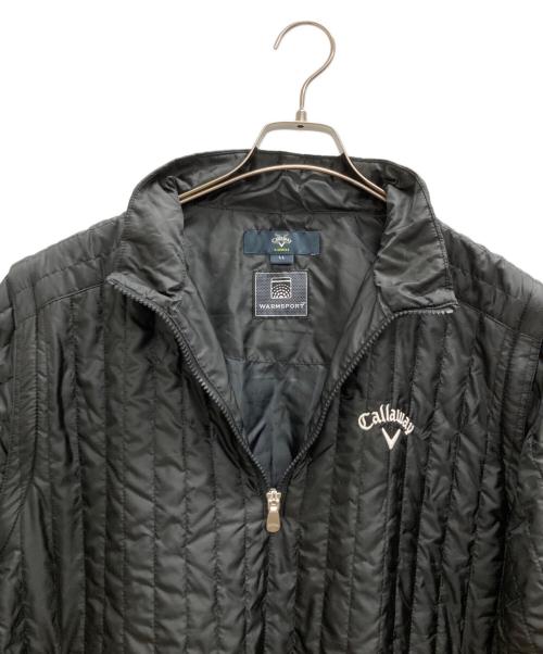Callaway（キャロウェイ）Callaway (キャロウェイ) 2way中綿ジャケット ブラック サイズ:LLの古着・服飾アイテム