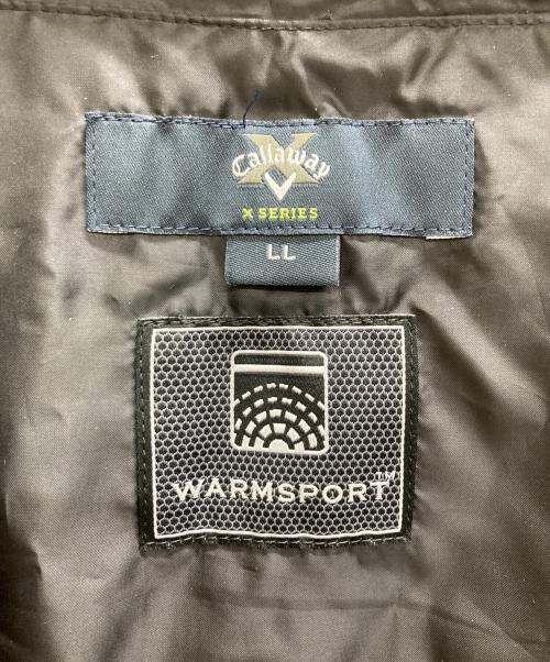 Callaway（キャロウェイ）Callaway (キャロウェイ) 2way中綿ジャケット ブラック サイズ:LLの古着・服飾アイテム