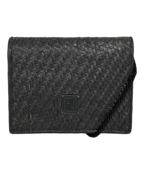 FENDI（フェンディ）FENDI (フェンディ) ショルダーバッグ ブラックの古着・服飾アイテム