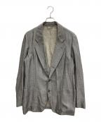 GIORGIO ARMANIジョルジョアルマーニ）の古着「リネン混テーラードジャケット」｜グレー