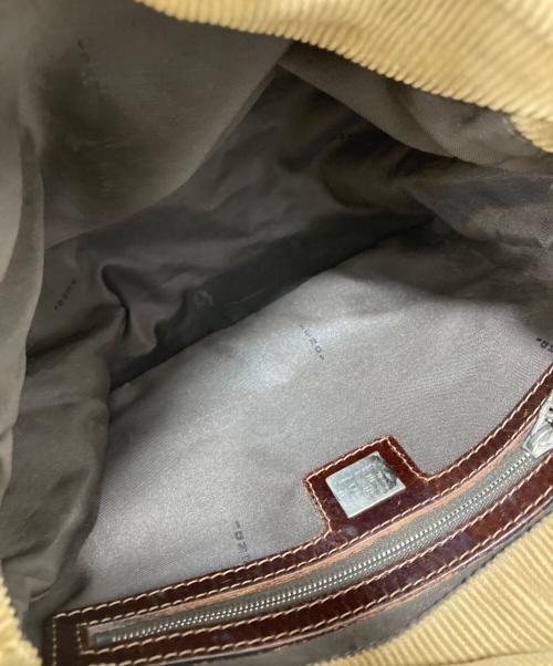 FENDI（フェンディ）FENDI (フェンディ) マンバケット コーデュロイジャケット ベージュの古着・服飾アイテム