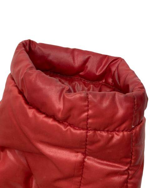 MONCLER（モンクレール）MONCLER (モンクレール) ダウンジャケット レッドの古着・服飾アイテム