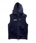 muta MARINEムータマリン）の古着「ダウンベスト」｜ネイビー