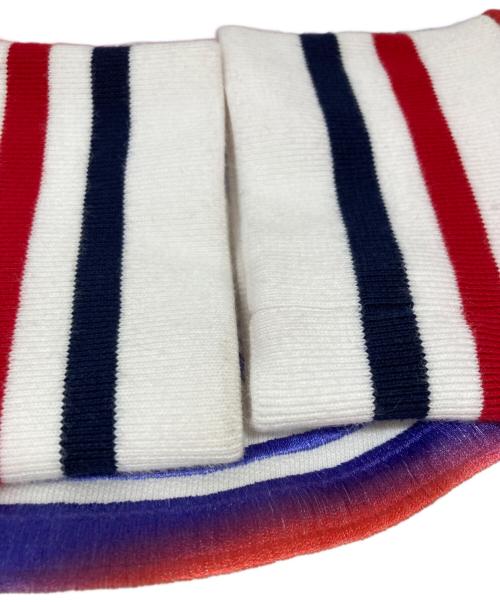 BALMAIN（バルマン）BALMAIN (バルマン) サークルロゴスウェット レッド×ホワイト サイズ:Mの古着・服飾アイテム