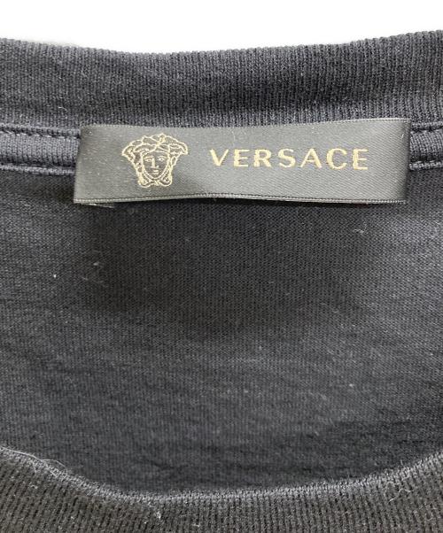 VERSACE（ヴェルサーチェ）VERSACE (ヴェルサーチェ) メデューサTシャツ ブラック サイズ:Lの古着・服飾アイテム