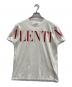 VALENTINO（ヴァレンティノ）の古着「ロゴプリントTシャツ」｜ホワイト