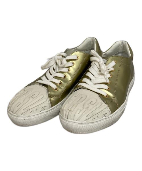 VERSUS VERSACE（ヴェルサス ヴェルサーチェ）VERSUS VERSACE (ヴェルサス ヴェルサーチェ) スニーカー ゴールド サイズ:41の古着・服飾アイテム