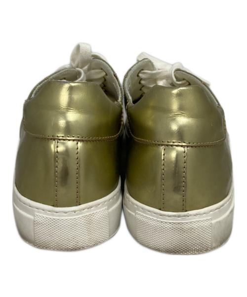 VERSUS VERSACE（ヴェルサス ヴェルサーチェ）VERSUS VERSACE (ヴェルサス ヴェルサーチェ) スニーカー ゴールド サイズ:41の古着・服飾アイテム