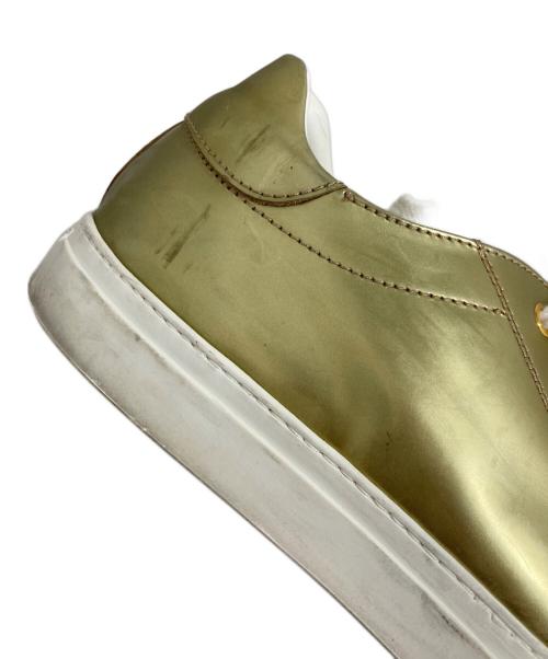VERSUS VERSACE（ヴェルサス ヴェルサーチェ）VERSUS VERSACE (ヴェルサス ヴェルサーチェ) スニーカー ゴールド サイズ:41の古着・服飾アイテム