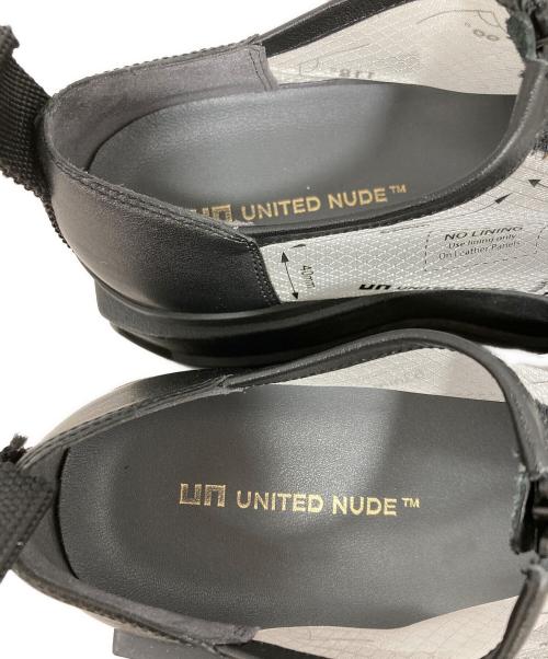 UNITED NUDE（ユナイテッドヌード）UNITED NUDE (ユナイテッドヌード) スニーカー ブラック サイズ:38の古着・服飾アイテム