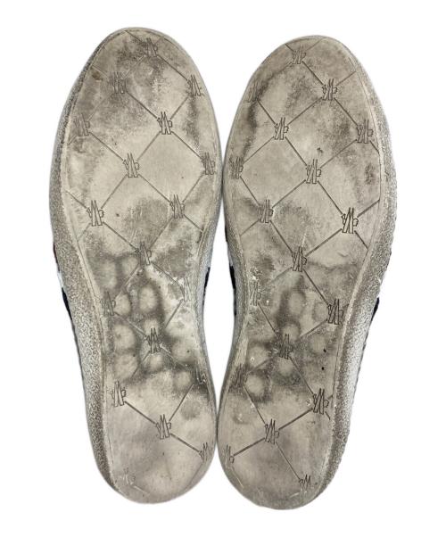 MONCLER（モンクレール）MONCLER (モンクレール) スニーカー シルバー サイズ:42の古着・服飾アイテム