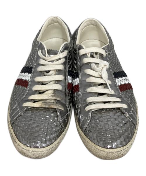 MONCLER（モンクレール）MONCLER (モンクレール) スニーカー シルバー サイズ:42の古着・服飾アイテム