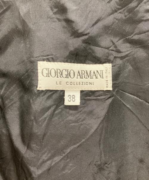 GIORGIO ARMANI（ジョルジョアルマーニ）GIORGIO ARMANI (ジョルジョアルマーニ) コート ブラック サイズ:38の古着・服飾アイテム
